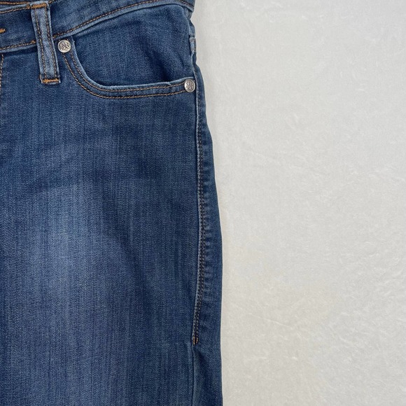 Rock & Republic Berlin Stretch Jeans Skinny Low Rise‎ Dark Wash Denim Size 10 - Picture 5 of 12